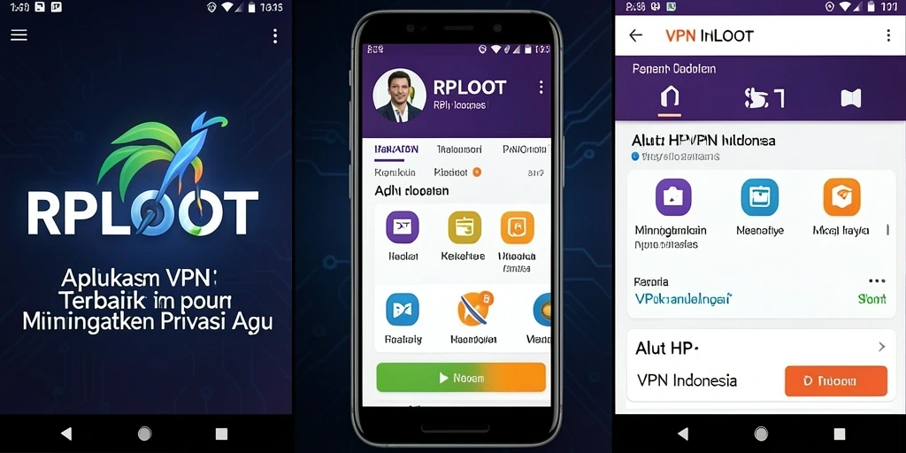 Tampilan antarmuka aplikasi RPLOOT yang sederhana dan fungsional.