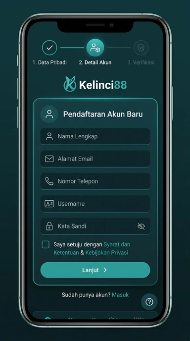Registrasi Akun Kelinci88 untuk Pengguna Indonesia